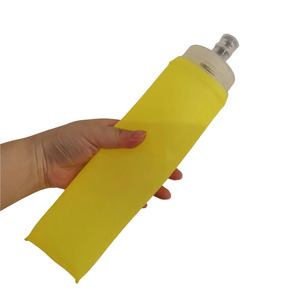 500ml biểu tượng tùy chỉnh TPU mềm gấp chai nước BPA-free ráp Flask cho hydrat hóa gói chạy đi bộ đường dài đi xe đạp leo núi - Product Image 4