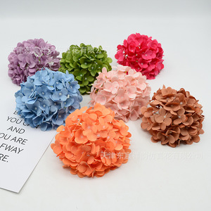 Dongchen Crafts Artificial Hydrangea 20cm Diameter Silk Flower Pastoral Style Home Decoration <b>Wedding</b> <b>Prop</b> - Product Image 3
