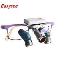 3.5x 5x 7x Zoom Dental Loupes Surgical Head Light Surgical Magnifying Glass Binocular Magnifying Glass Optic Glass for Dentistry