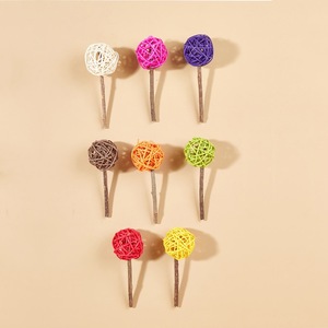 Jouets à mâcher pour chats : bâtonnets en bois, balles en rotin, bâtonnets de dentition, jouets naturels pour le nettoyage des dents, jouets d'intérieur pour animaux de compagnie - Product Image 2