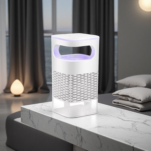 Nouveau modèle de tue-moustiques portable, alimenté par USB, technologie photocatalytique, piège LED, fonctionnement silencieux, sans bruit, vente en gros - Product Image 1