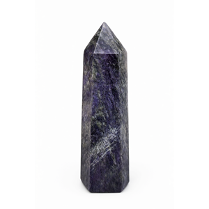 Pointe de Charoite - UNIQUOUE - reiki/chakra/énergie de guérison - 2,8 pouces (7 cm) et poids de 60 à 70 grammes - Product Image 2