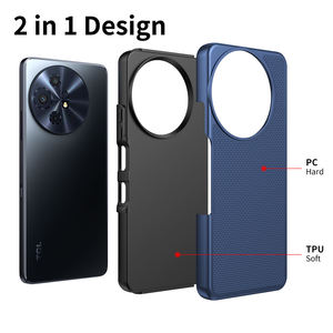 Étui <span class=keywords><strong>de</strong></span> téléphone portable robuste et résistant pour <span class=keywords><strong>TCL</strong></span> 60 XE NXTPAPER 5G, double couche, antichoc, pare-chocs antidérapant, coque rigide pour mobile - Product Image 2