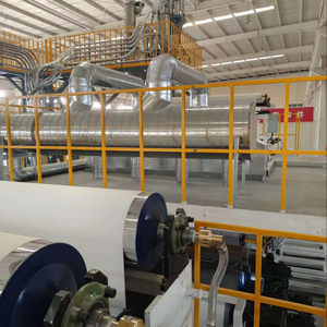 PVC HDPE LPE TPU TPU LDPE โพลิเมอร์กันน้ำเมมเบรนสายการผลิตมอเตอร์สกรูเดี่ยวแบบอัตโนมัติเต็มรูปแบบ - Product Image 1