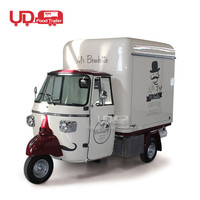 Meilleures ventes : Tricycle électrique, Chariot de vente ambulante pour glaces, Hot-dogs, Tacos, Food truck, Chariot de restauration mobile Ape