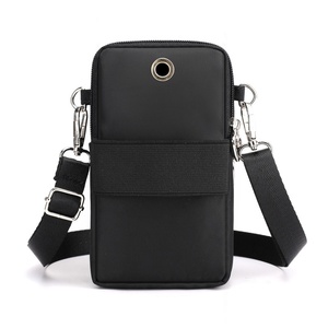 Offre Spéciale étanche fermeture éclair petit grand 2 taille bandoulière portefeuille téléphone portable pochette sac pour femmes téléphone portable sacs à bandoulière - Product Image 5