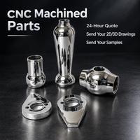 Services de fabrication sur mesure de précision OEM, usinage rapide CNC, pièces en métal, acier, fraisées, tournées, chromées