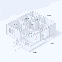 Services de conception architecturale Nexus, rendu 3D pour villas côtières de luxe, décoration de toute la maison, construction et immobilier
