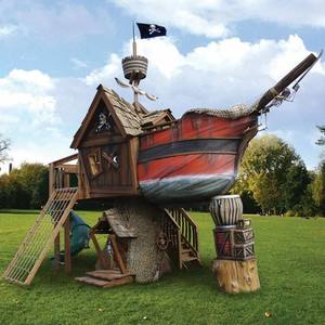 Décoration <span class=keywords><strong>de</strong></span> centre commercial vintage, modèle <span class=keywords><strong>de</strong></span> <span class=keywords><strong>bateau</strong></span> pirate en bois <span class=keywords><strong>de</strong></span> grande taille <span class=keywords><strong>de</strong></span> 2 m pour ornement <span class=keywords><strong>de</strong></span> restaurant - Product Image 1