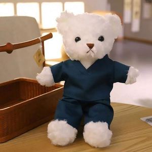 Customized Logo Doctor Nurse Bear Plush Toy, Soft Stuffed Animals for Hospitals, Events and Promotional <b>Gifts</b> - Product Image 4