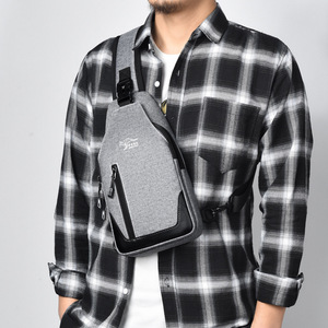 <span class=keywords><strong>Sachi</strong></span> Kangaroo - Nueva Bolsa de Pecho de Lona Moderna y Duradera para Hombre, Bolsa Cruzada Informal para Viajes, Impermeable, de un Solo Hombro, Mochila Pequeña - Product Image 1