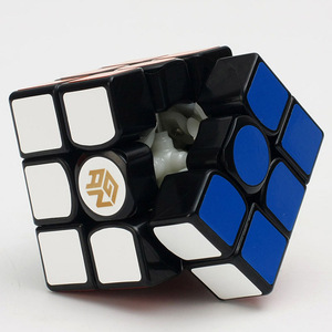 <span class=keywords><strong>Cubo</strong></span> mágico de plástico de buena calidad <span class=keywords><strong>Gan</strong></span> <span class=keywords><strong>356</strong></span> con rompecabezas de base negra 3 por 3 juguetes educativos inteligentes - Product Image 4