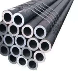 Tube rond en acier au carbone de 3mm d'épaisseur ASTM Q500E Q550D Q550E tubes en acier sans soudure