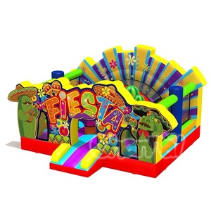 Messico Fiesta Coperta Gonfiabile Castello gonfiabile Casa di Rimbalzo Per I Bambini Al Coperto Del Partito di Gioco Parco Giochi - Product Image 1