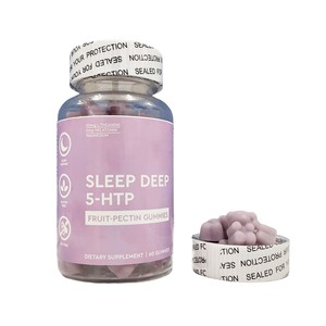 亚马逊畅销成人睡眠软糖 睡眠素、L-茶氨酸、镁、有机成分、纯素成分，支持睡眠，缓解失眠症状 - Product Image 5