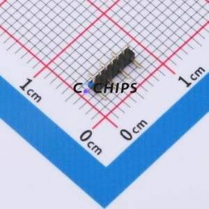 ZX-PZ1.0-1-7PWZ Pin Header SMD,P=1mm Connector ( Pin Structure: 1x7P )( Pitch: 1mm )( Round Pin / Square Pin: Pin Header ) - Product Image 1