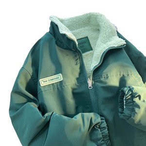 Chaqueta larga de lana de oveja para mujer con cremallera Otoño Invierno Moda Cool grueso Duffy Popular béisbol al aire libre - Product Image 2