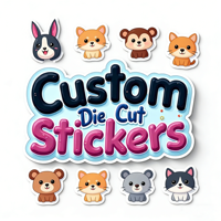 Etiquetas de Diseño Personalizado para Empresas, Etiqueta Adhesiva de Vinilo Impermeable con Logotipo, Impresión de Etiquetas Adhesivas, Etiqueta de PVC Holográfica Personalizada