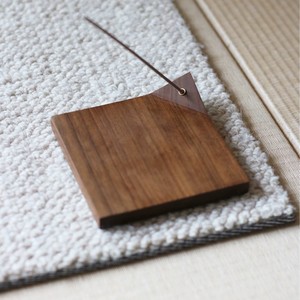 Black Walnut Solid Wood Incense Holder Hand Made Aromatic Zen Tea Ceremony Use Sandalwood Material - Product Image 2