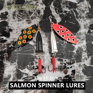 เหยื่อปลอม <span class=keywords><strong>MISTER</strong></span> LURE 33 กรัม รูปทรงกระดิ่ง แบบแข็ง ชนิดสปินเนอร์เบท ทำจากทองเหลือง สำหรับตกปลาแซลมอน - Product Image 6