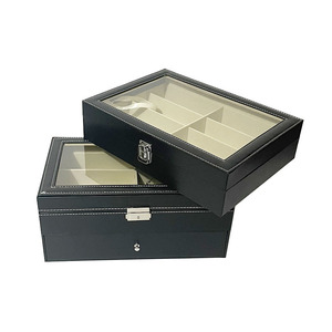 กล่องใส่เครื่องประดับคุณภาพสูง หนังหรูหรา กล่องโชว์เครื่องประดับทันสมัย - Product Image 3