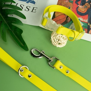 Correa de nailon recubierta de PVC ajustable <span class=keywords><strong>Collar</strong></span> de perro de PVC con <span class=keywords><strong>Buck</strong></span> de alto grado - Product Image 4