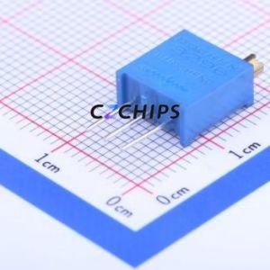 ตัวต้านทาน3296W-1-100ปรับได้/โพเทนชิออมิเตอร์ผ่านรูส่วนประกอบ (THT) ตัวต้านทาน10Ohm 10% - Product Image 1