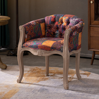 Fauteuil de salon traditionnel en bois massif Zhongzhiyi, meubles de maison haut de gamme