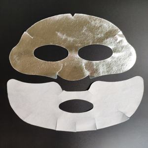 Silver foil <strong>facial</strong> <strong>mask</strong> dry <strong>cloth</strong> cotton for face <strong>mask</strong> sheet paper raw material fabric skin care <strong>facial</strong> <strong>mask</strong> sheet - Product Image 2