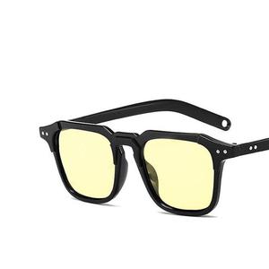 2024 Moda tinte océano lentes gafas de sol Vintage <span class=keywords><strong>pequeño</strong></span> rectángulo cuadrado dos puntos UV 400 PC gafas de sol Oculos De Sol - Product Image 5