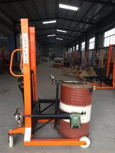 Equipo de Manipulación de Tambores de Acero, Apilador Eléctrico para Montacargas, Ensamblaje de Mandril Desmontable, Volquete Hidráulico con Motor de Corriente Continua - Product Image 2