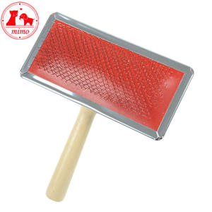 Peine con mango de madera para cuidado de mascotas, Accesorios de belleza para perros, 4 tamaños - Product Image 6