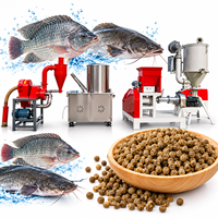 Machine automatique LIMA pour la fabrication d'aliments flottants pour poissons, équipement de production d'aliments coulants, ligne de production d'aliments pour crevettes, entrepôt en Afrique