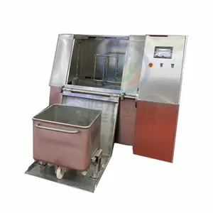Factory Direct Ham Meat 200L Trolley Washing Cleaning Machine for Sale