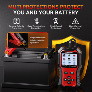 KW371 2 en 1, Probador <span class=keywords><strong>de</strong></span> Relés Digitales Automotrices <span class=keywords><strong>de</strong></span> 4 y 5 Pines, 6V 12V 24V, y Probador <span class=keywords><strong>de</strong></span> Baterías para Baterías AGM, <span class=keywords><strong>de</strong></span> Gel, Líquidas y <span class=keywords><strong>de</strong></span> Litio - Product Image 4