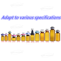 Remplisseur automatique de poudre Ampoule en verre Bouteille Flacon Lavage et séchage Stérilisation Remplissage Machine de scellage Ligne de production