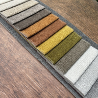 Chenille boucle fil berbère polaire canapé tissu durable 100% polyester Tissus textiles Mat