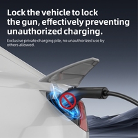 Chargeur rapide pour véhicule électrique AC/DC haute puissance, type 2, nouvelle application intelligente, contrôle à distance, système de sécurité multi-protection, domicile