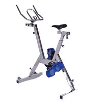 Equipo de Gimnasio Subacuático Evoke, Bicicleta de Fitness de Acero Inoxidable a Prueba de Agua para Entrenamiento de Resistencia en Piscinas