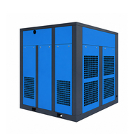 Compresor de Aire de Tornillo de Doble Etapa Airstone Factory de 75KW 100HP, 10 Bar, Ahorro de Energía, Accionamiento Directo, Motor IP54 para Cemento