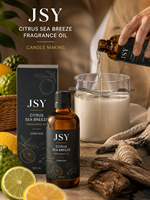 Huile parfumée Private Label Citrus Sea Breeze 120mL, arôme frais d'agrumes, diffuseur de parfum pour la maison, OEM ODM, fabricant sur mesure, vente en gros
