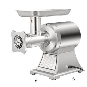 Nouvelle Hachoir à Viande Électrique Professionnel 220V 60KG/H pour Restaurants et Exploitations Agricoles, Idéal pour Hacher Carottes, Viande de Porc, Ail et Préparer des Saucisses - Product Image 1