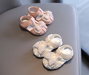 Sandalias para Bebé, Transpirables, con Diseño de Princesa, Zapatos para Recién Nacido con Suela Suave y Lazo, Zapatos para Caminar de 0 a 3 Meses - Product Image 3