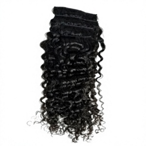 คลิปต่อผมหยิกแบบผมแท้ 100% ของแท้จากอินโดนีเซีย สีผมธรรมชาติ - Product Image 2