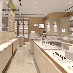 Minimalist Optical Store Design Retail Optical Shop <b>Case</b> <b>Display</b> Furniture <b>Wall</b> Rack Eyeglasses <b>Display</b> showcase - Product Image 2