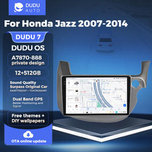 DUDU7 <span class=keywords><strong>Pure</strong></span> Android 13 8Core 12 + 512GB 2K écran autoradio navigation intelligente pour Honda <span class=keywords><strong>Jazz</strong></span> 2007-2014 GPS 4GLTE WIFI Car-Play - Product Image 2