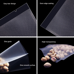 Sacs en plastique transparent de qualité alimentaire de stockage sous vide acceptés de taille personnalisée sacs compostables en rouleau d'étanchéité Vietnam vente en gros - Product Image 3