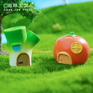 Adorno de micropaisaje de musgo, artículos decorativos pequeños DIY para jardín, Mini adorno vegetal, Material de resina, bolsa ciega, accesorios - Product Image 2