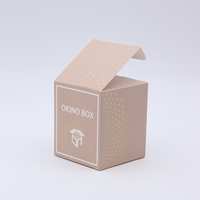 Boîtes en papier recyclables de luxe modernes avec logo personnalisé, gaufrage et pelliculage mat pour emballages cosmétiques professionnels (crème, crème pour les yeux)