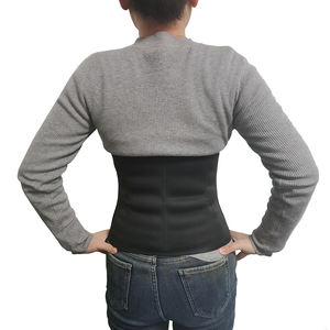 Vendita calda donna ventre controllo in Neoprene stomaco sudore dimagrante cintura Sauna Trimmer vita con cinghie con cerniera - Product Image 4